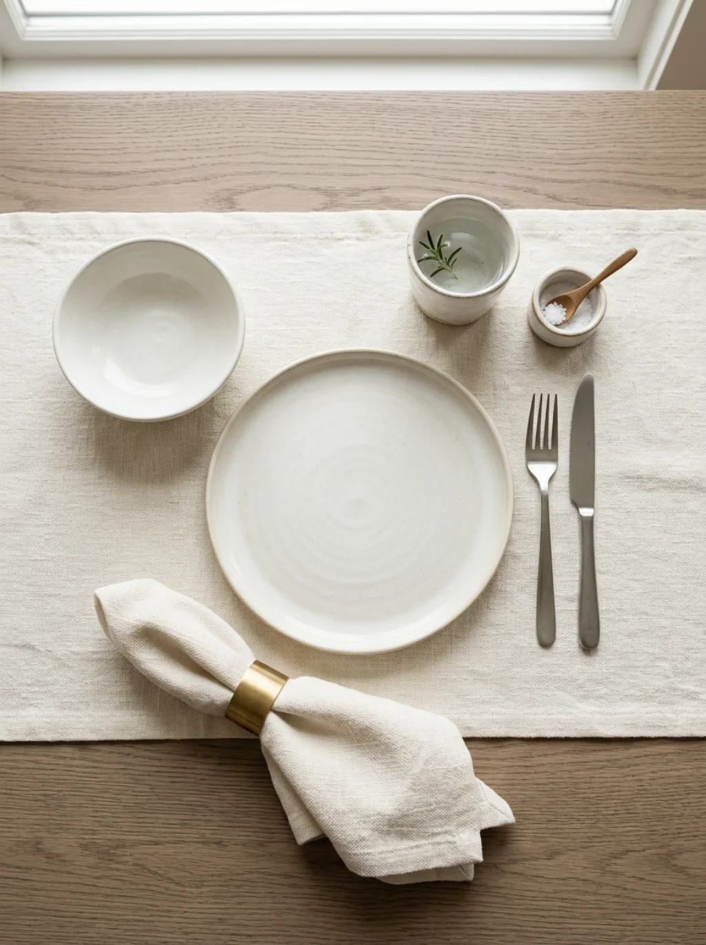 Neutral Palettes Let Loud Personalities Shine Brighter at Dinner