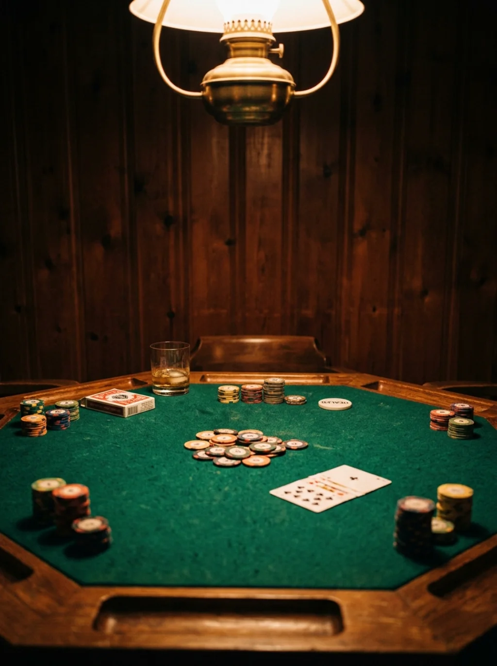 Poker Nights Fit Perfectly Around One Clever Fold-Out Table