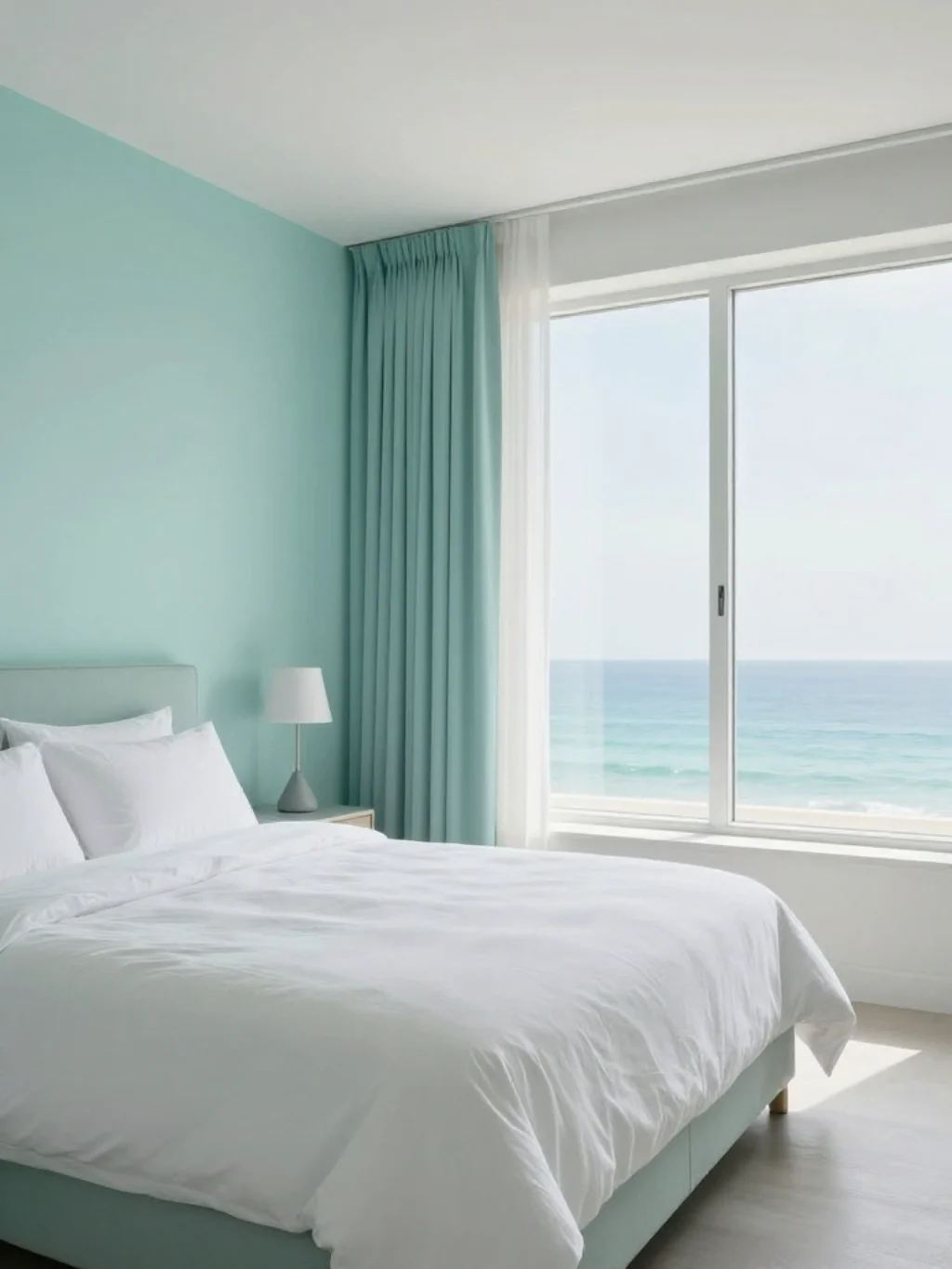 The Seafoam Trend Bedroom Designers Are Quietly Obsessing Over