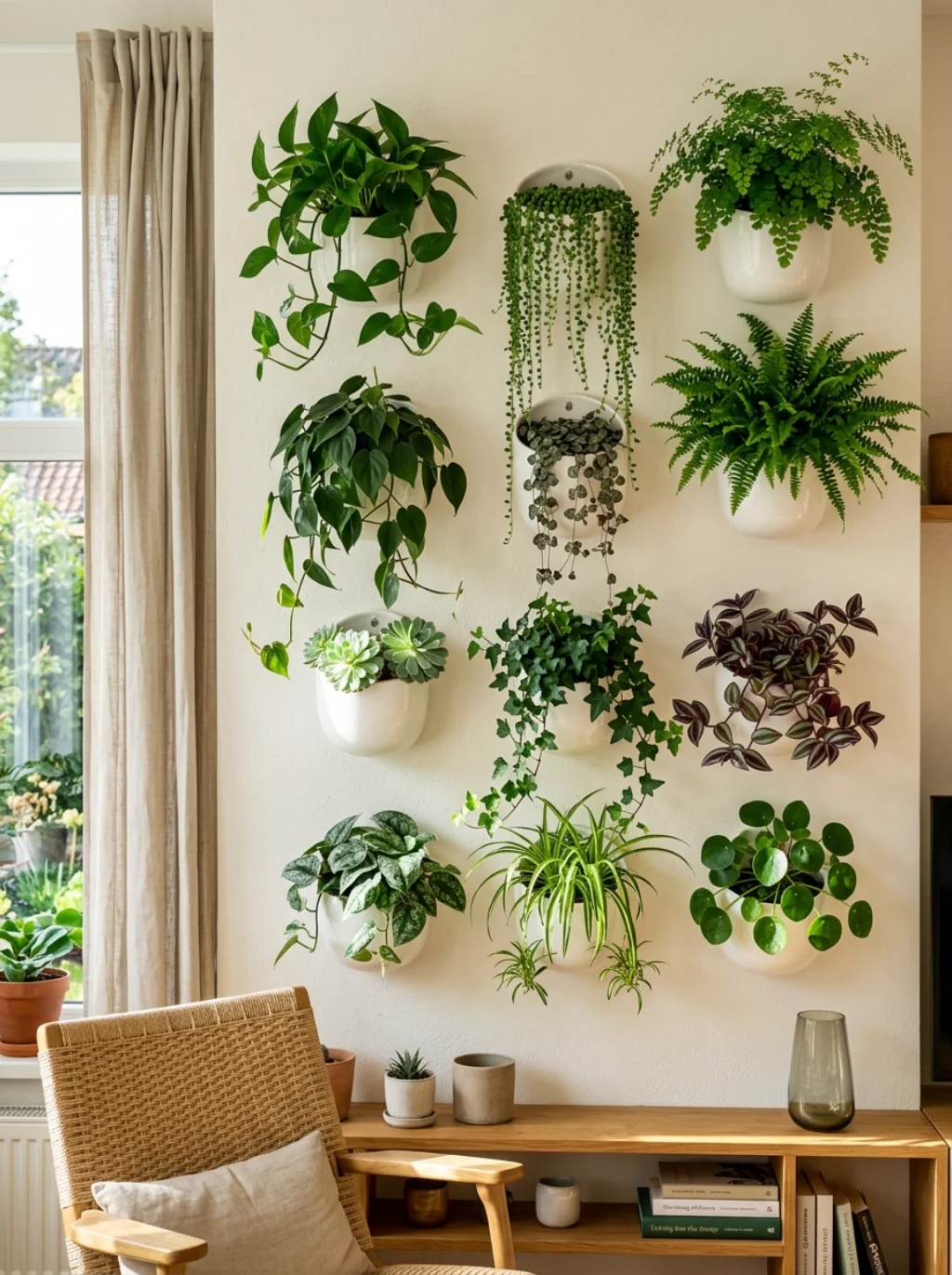 Wall Planters and Vertical Gardens That Make Spring Grow Right on the Wall