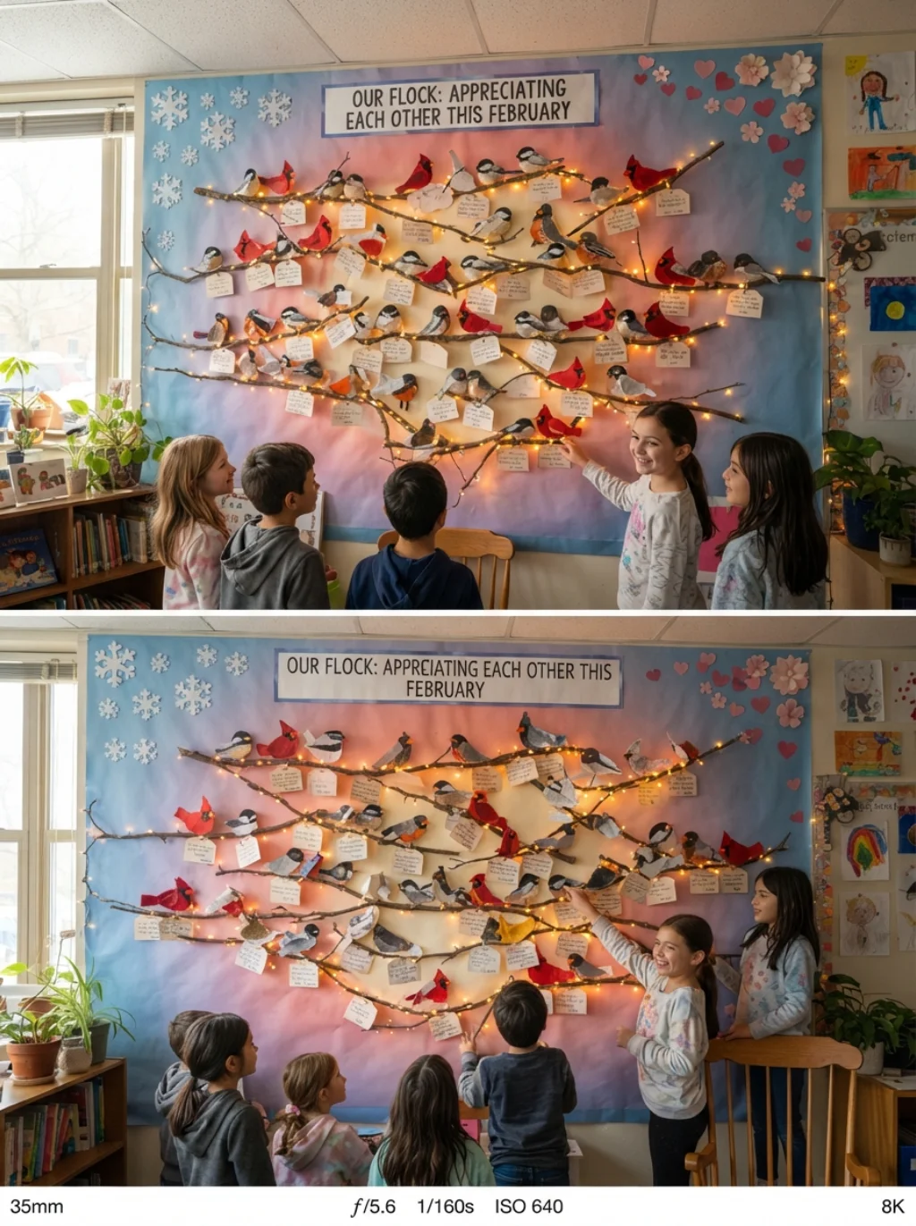 February Classroom Wall Decor That Bridges Winter Into Valentine Energy