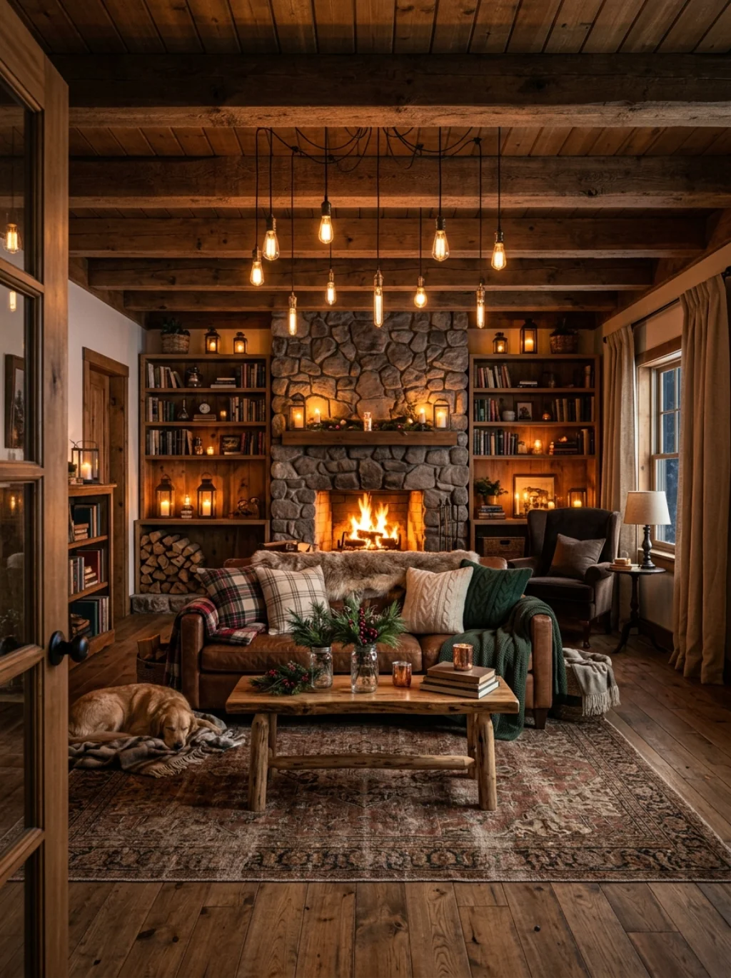 Pulling Every Element Together Into One Cohesive Winter Cabin Vision