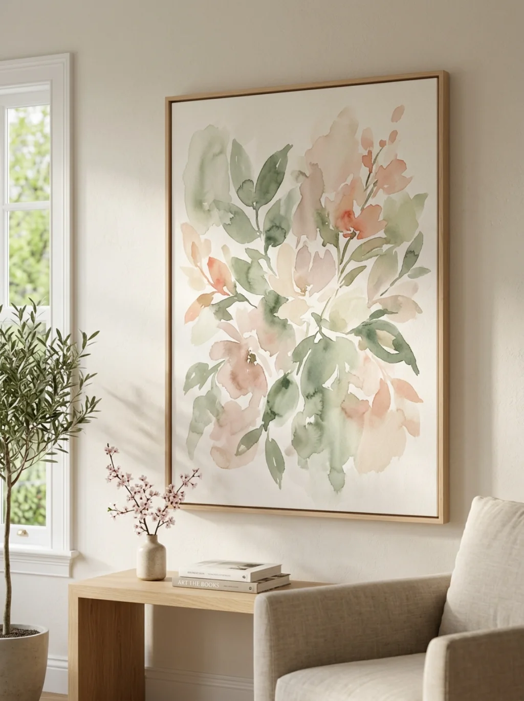 Spring Watercolor and Abstract Art That Captures Light the Way Only Seasons Can