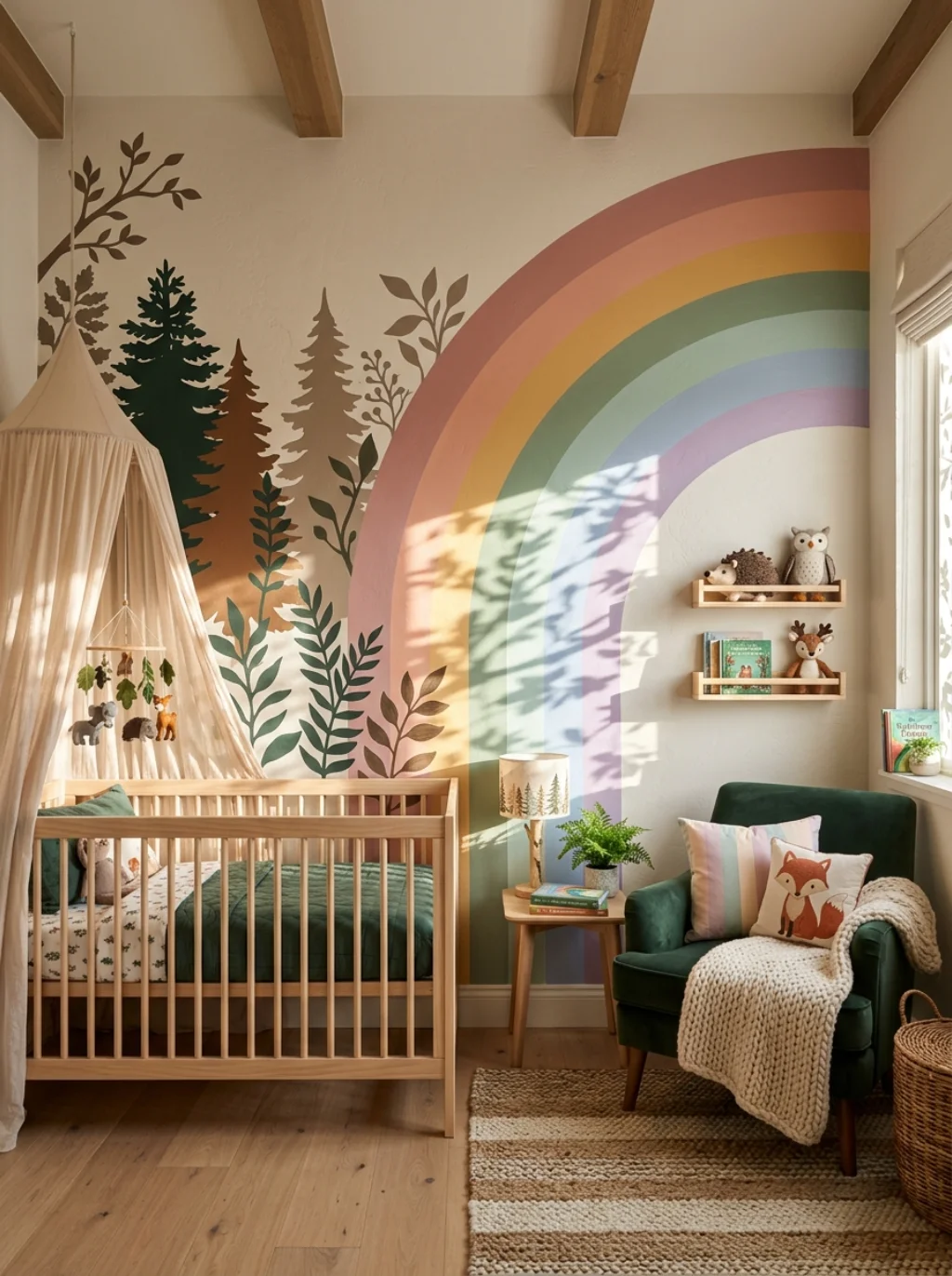 Woodland Meets Rainbow in an Unexpectedly Perfect Pairing