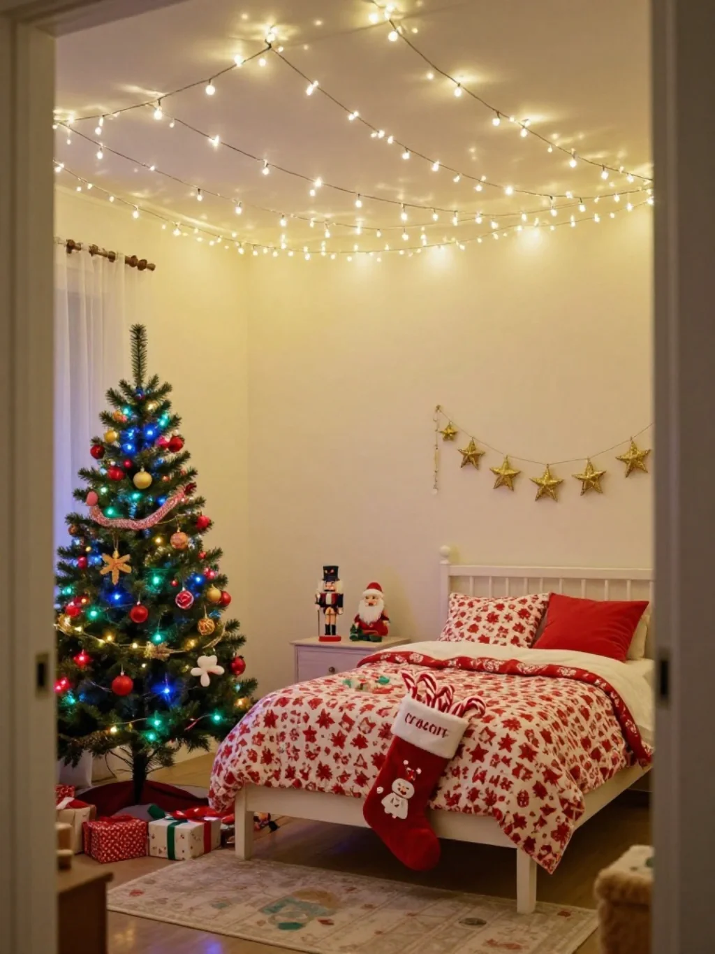 Kids Christmas Bedroom Decor That Ignites Real Holiday Wonder Every Night