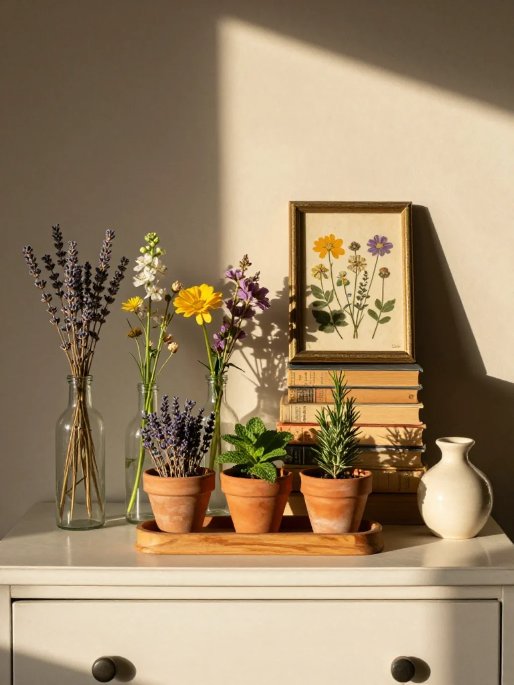 Vintage Dresser Styling That Tells a Story Through Every Carefully Chosen Object