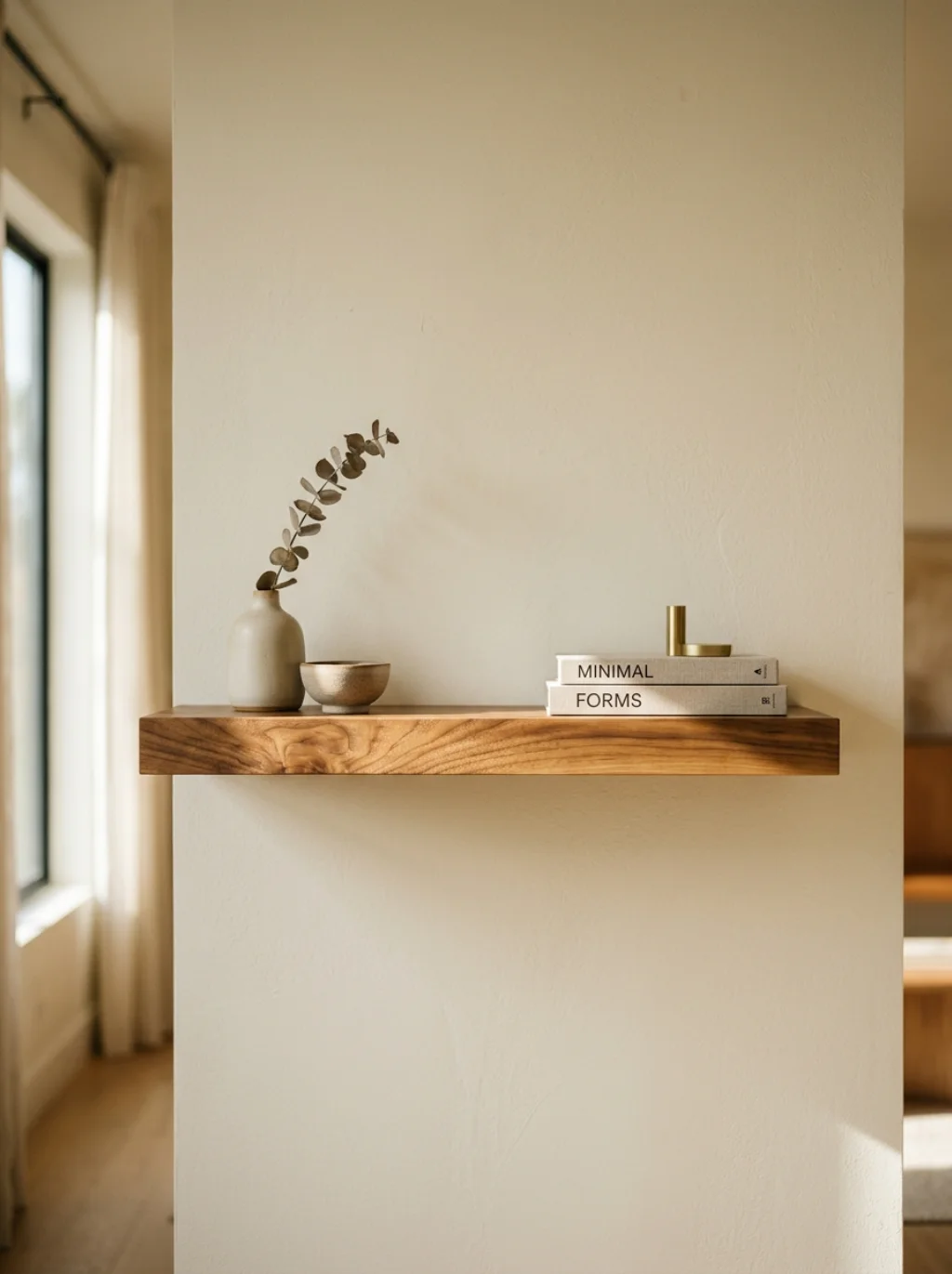 Floating Wood Planks Make Bottles Look Like They Defy Gravity