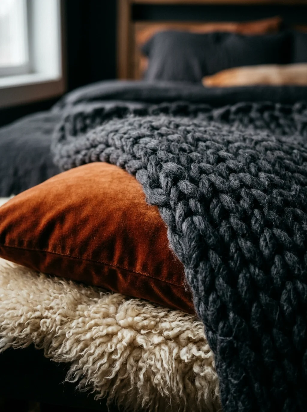 Layered Textures Create a Sanctuary Even Frost Cannot Touch