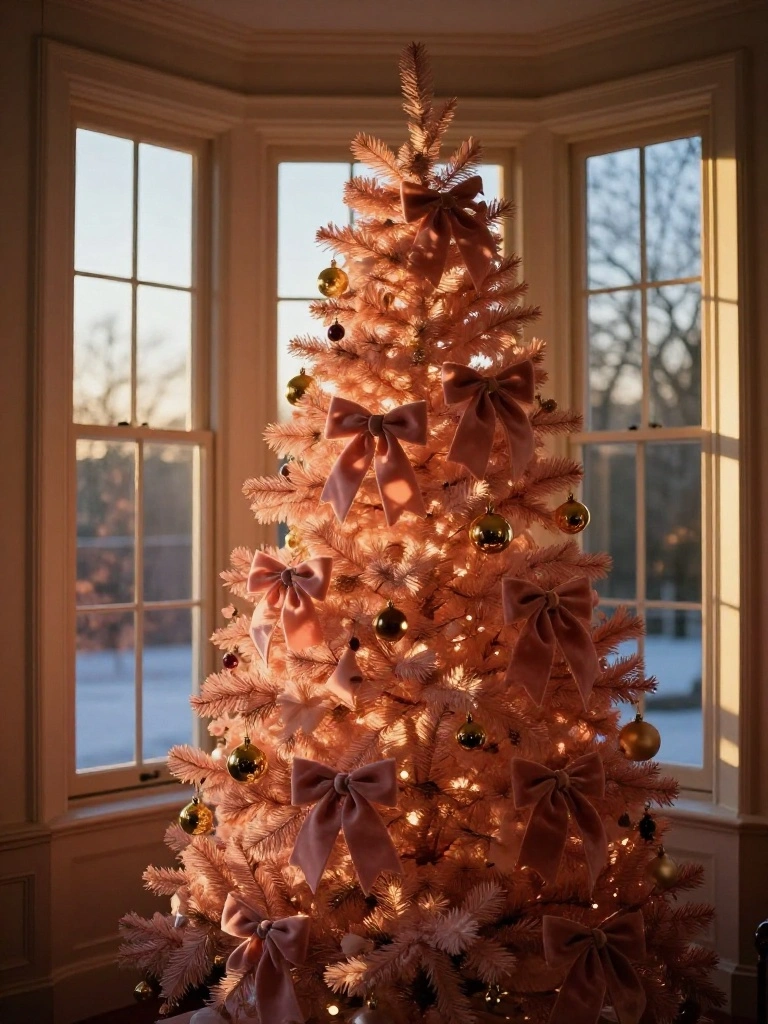 Pink Christmas Tree Ideas That Glow With Warmth and Feminine Grace