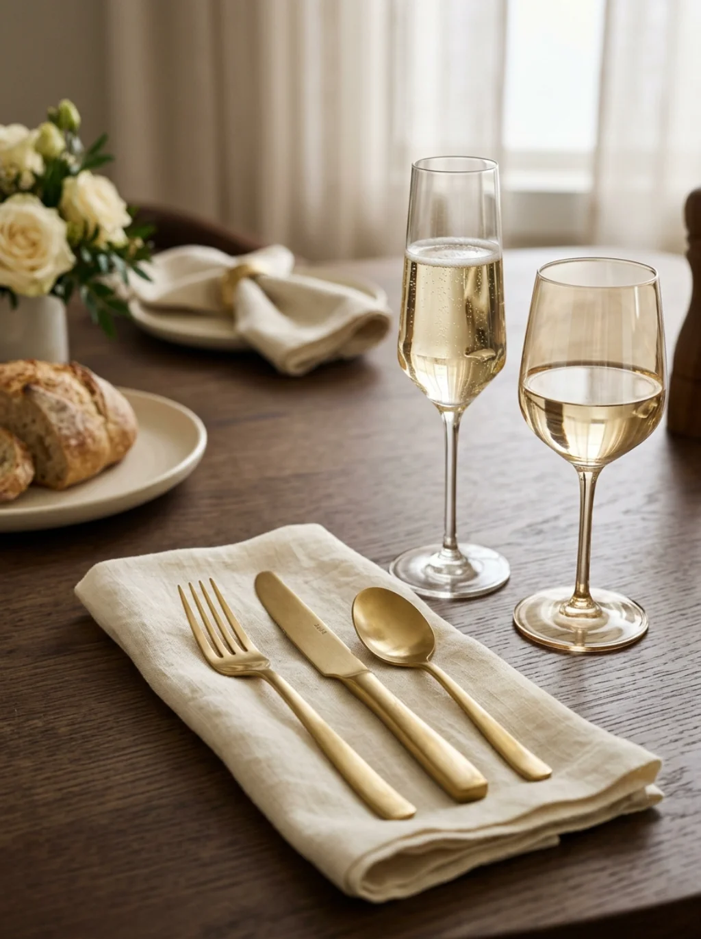 Why Gold and Champagne Tones Outshine Bold Holiday Red