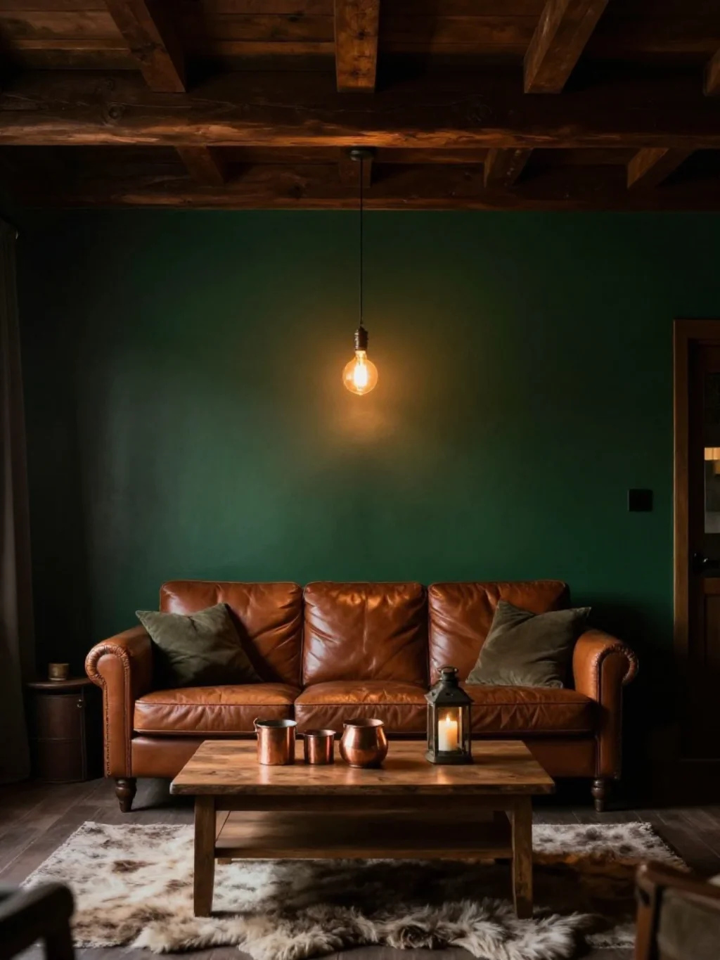 Winter Cabin Living Room Ideas That Start With the Right Color Foundation