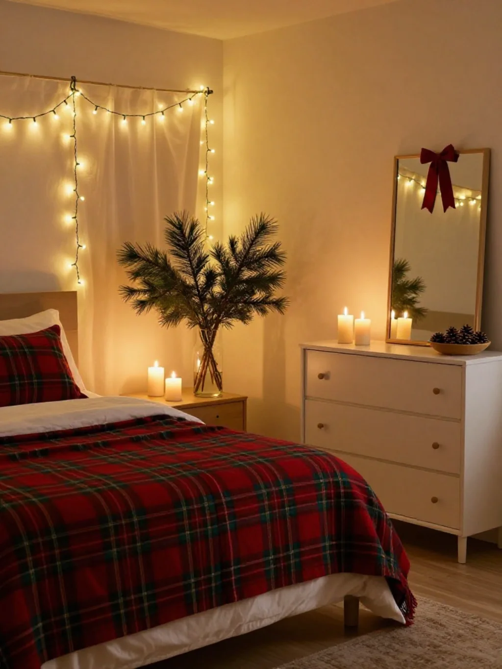 Budget Christmas Bedroom Decor Ideas That Look Wildly Expensive