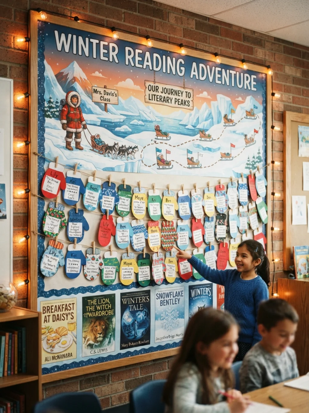 Winter Literacy Wall Displays That Make Reading Feel Like an Adventure