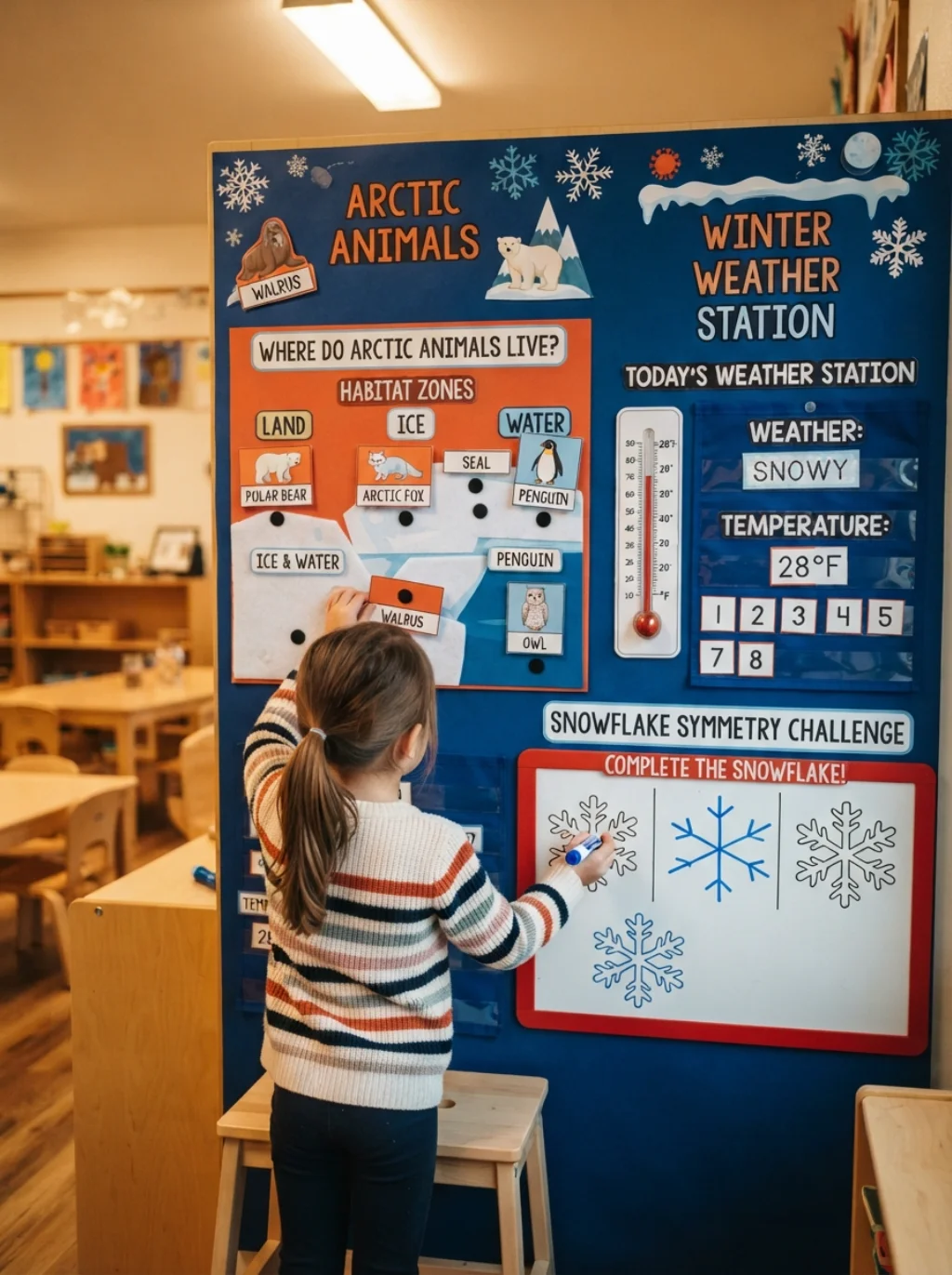 Interactive Winter Wall Displays Where Students Touch Learn and Engage