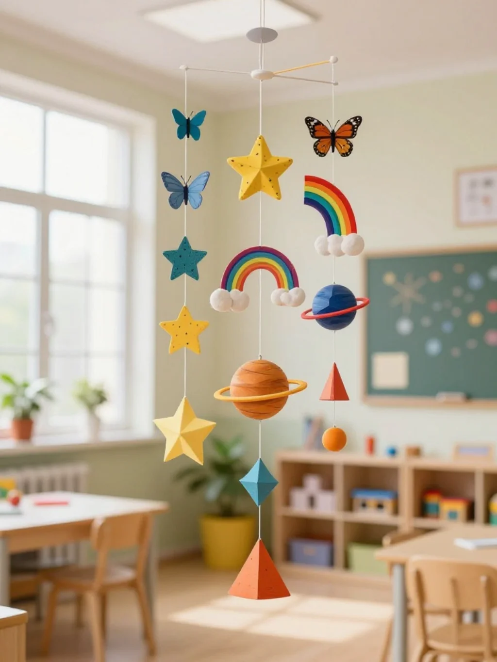 24. Whimsical Mobiles