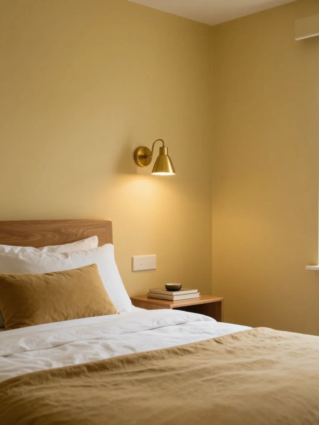 Why Muted Yellow Tones Quietly Fix a Gloomy North Facing Bedroom