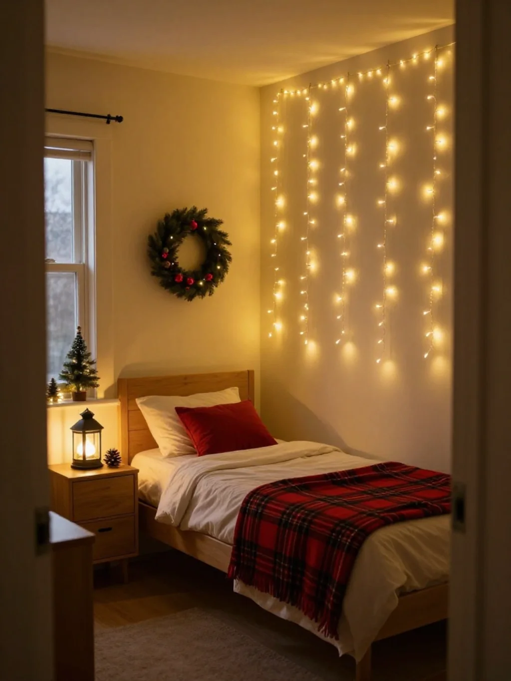 Small Bedroom Christmas Decor Ideas That Pack Maximum Holiday Impact