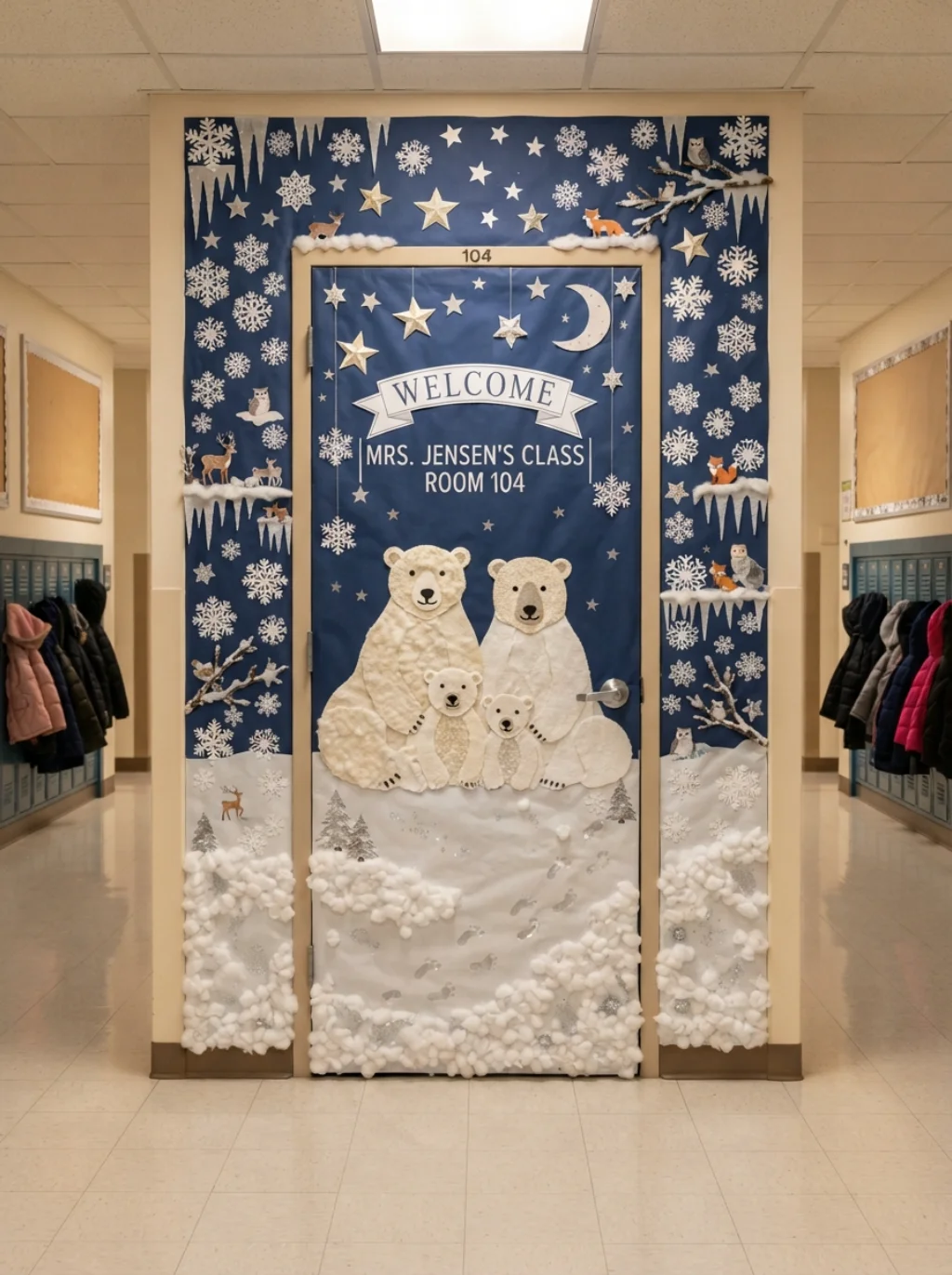 Winter Reading Corner Wall Styling That Invites Children to Stay and Read