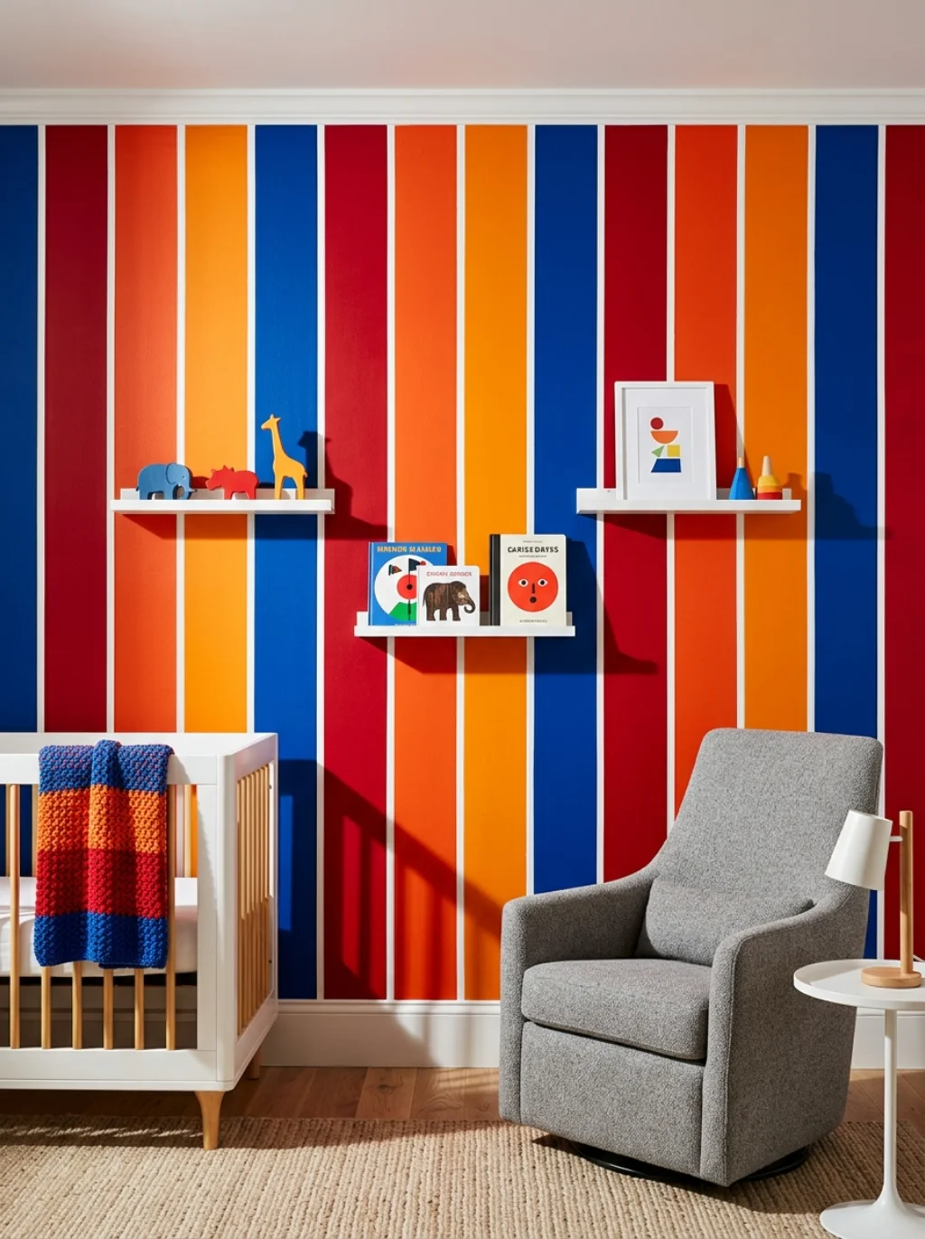 Bold Hues Making a Fearless Comeback in Modern Baby Spaces