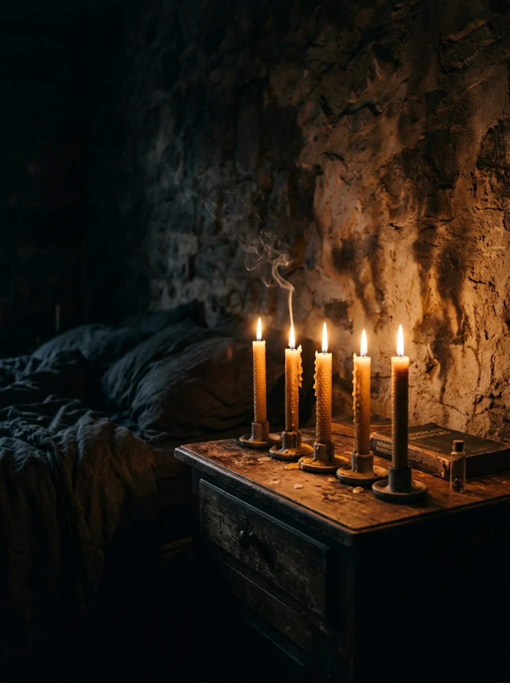 Candlelight Glow Transforms a Simple Room Into Quiet Magic