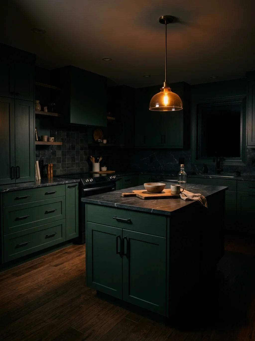 Dark Green Kitchens — the Moody Drama That Changes Everything at Once