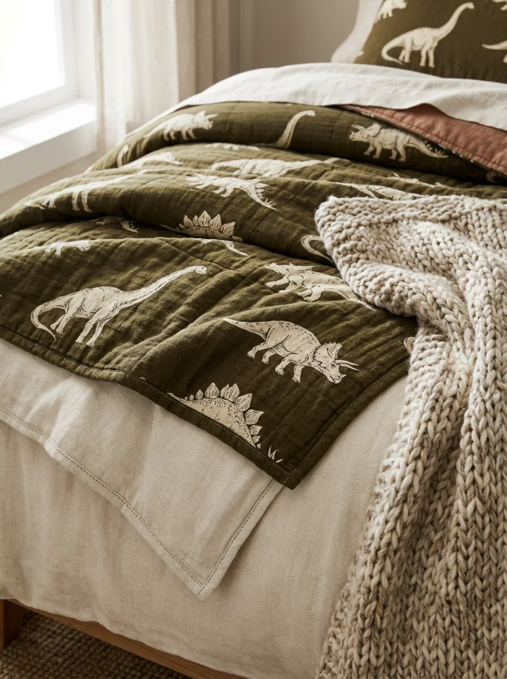 Prehistoric Bedding Sets That Turn Bedtime Into an Epic Expedition