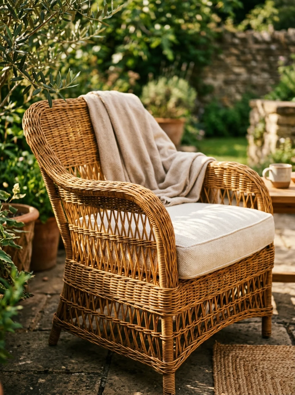 Rattan Chairs Solve The Comfort Problem Every Cold Patio Hides