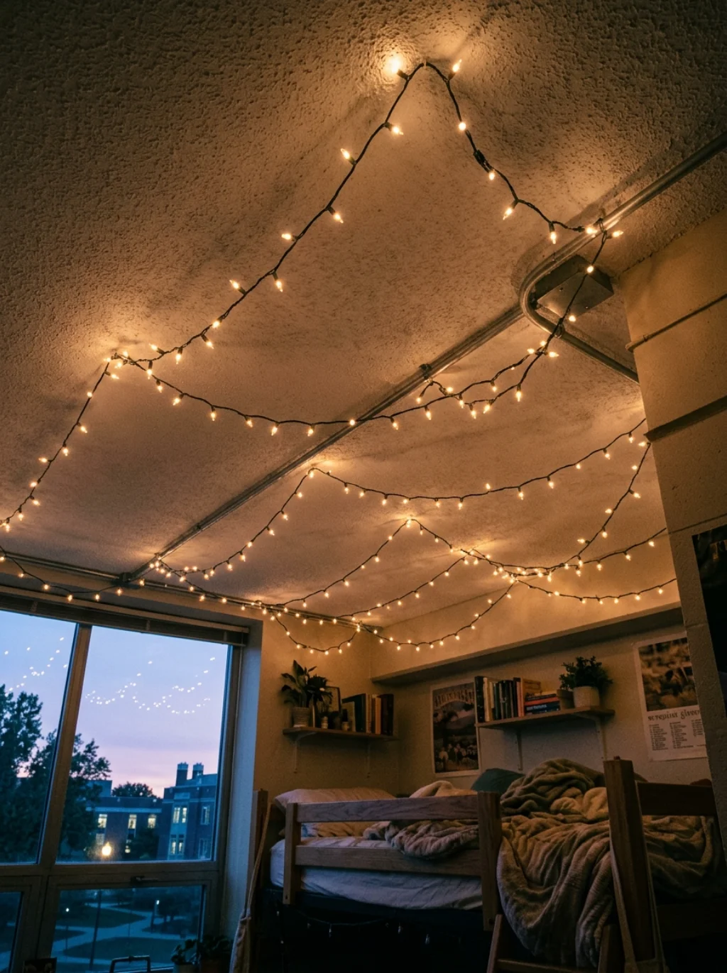 String Lights Rewrite the Whole Mood the Second They Flicker On
