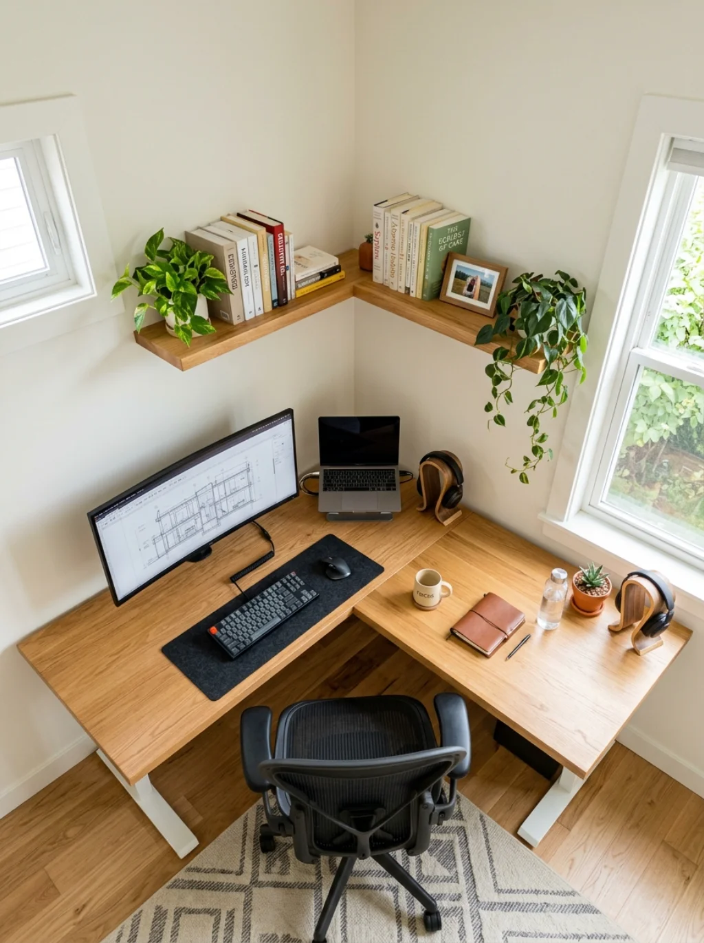 The Corner Desk Revolution That Turned Dead Space Into Career Real Estate