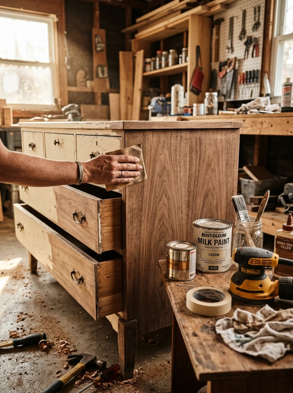 Thrifted Furniture Finds a Second Life Underground in Style