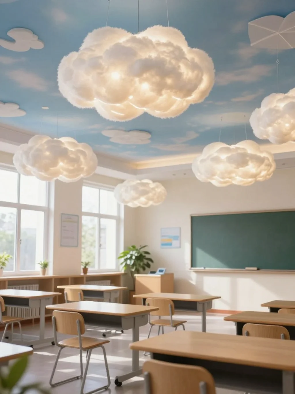 31. Whimsical Cloud Installations
