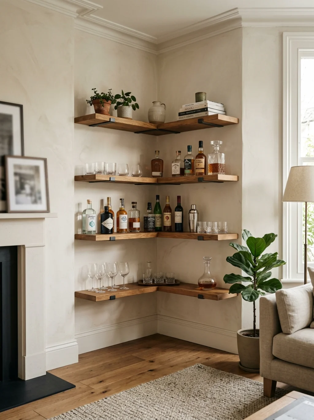 A Forgotten Corner Becomes the Loudest Feature in the Room
