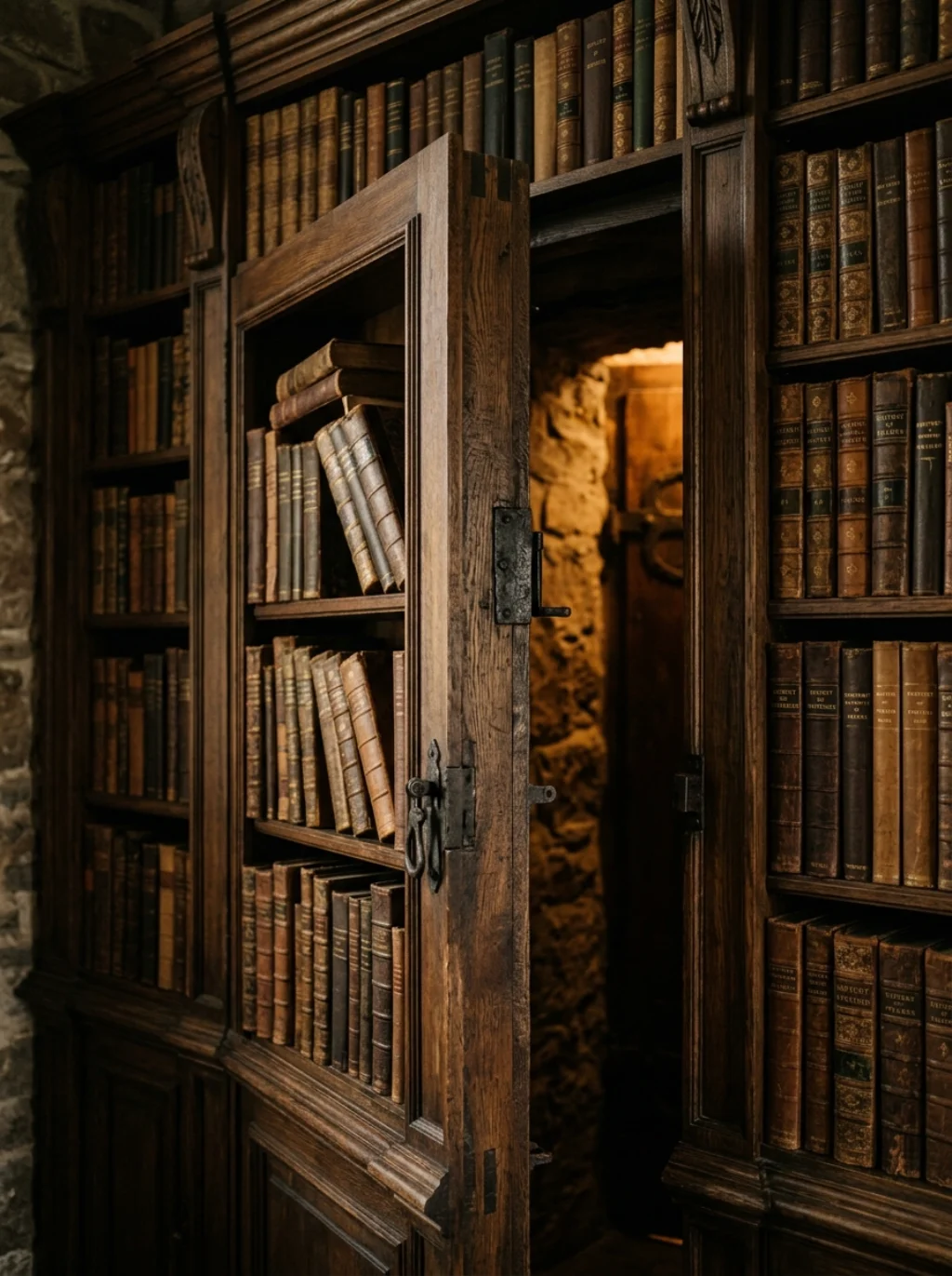 A Hidden Door Turns Ordinary Stairs Into a Secret Storage Room