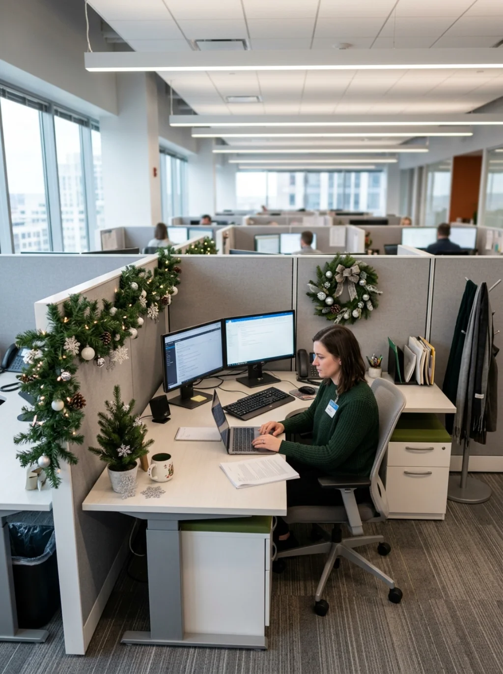 Christmas Cubicle Decor Ideas That Won't Get You in Trouble With HR