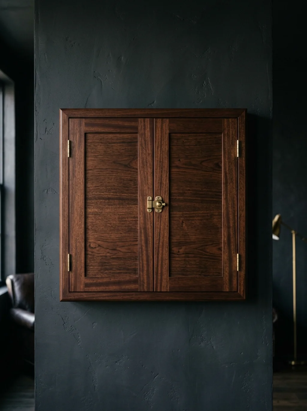 Dartboard Cabinets Hide a Whole Game Behind One Closed Door