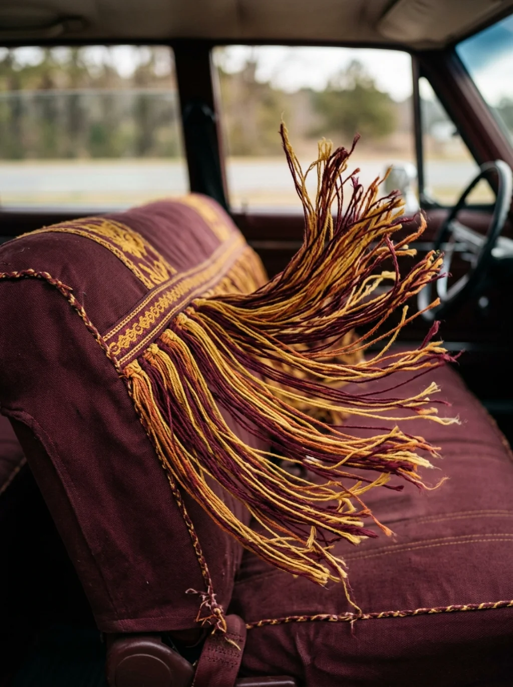 Fringe, Tassels and Texture Collide Inside a Truly Free-Spirited Cabin