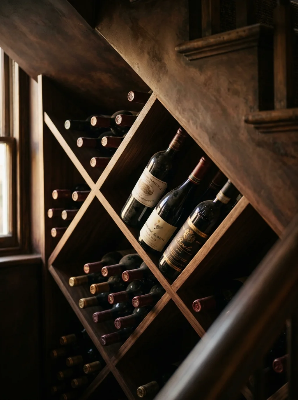 Wine Racks Fit Perfectly Where No Other Furniture Ever Could