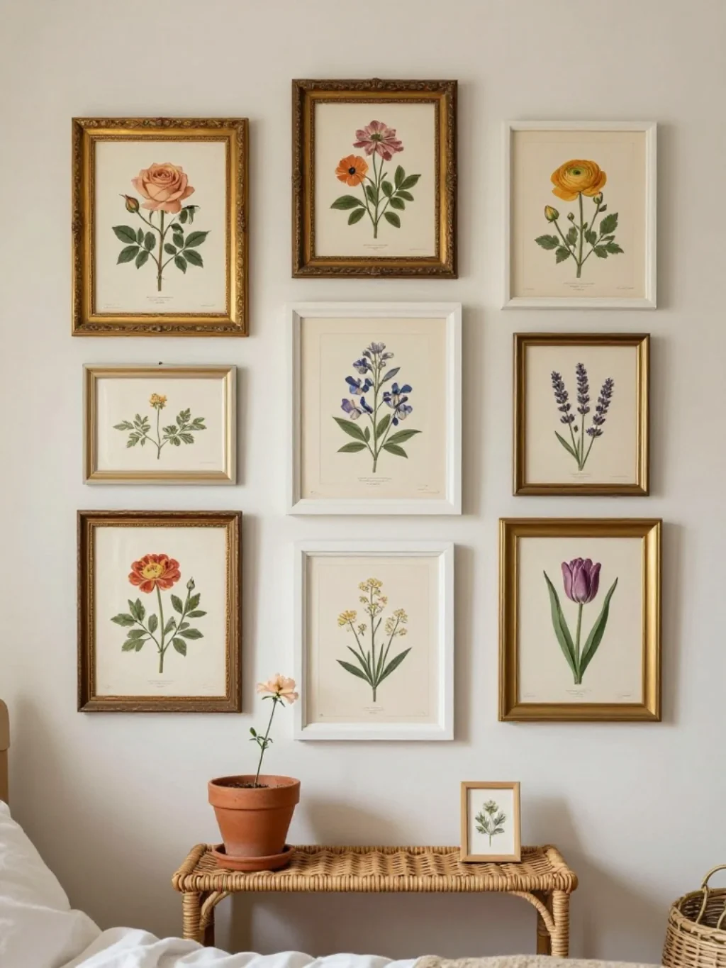 Wicker and Rattan Furniture That Anchors Every Cottage Bedroom in Organic Warmth
