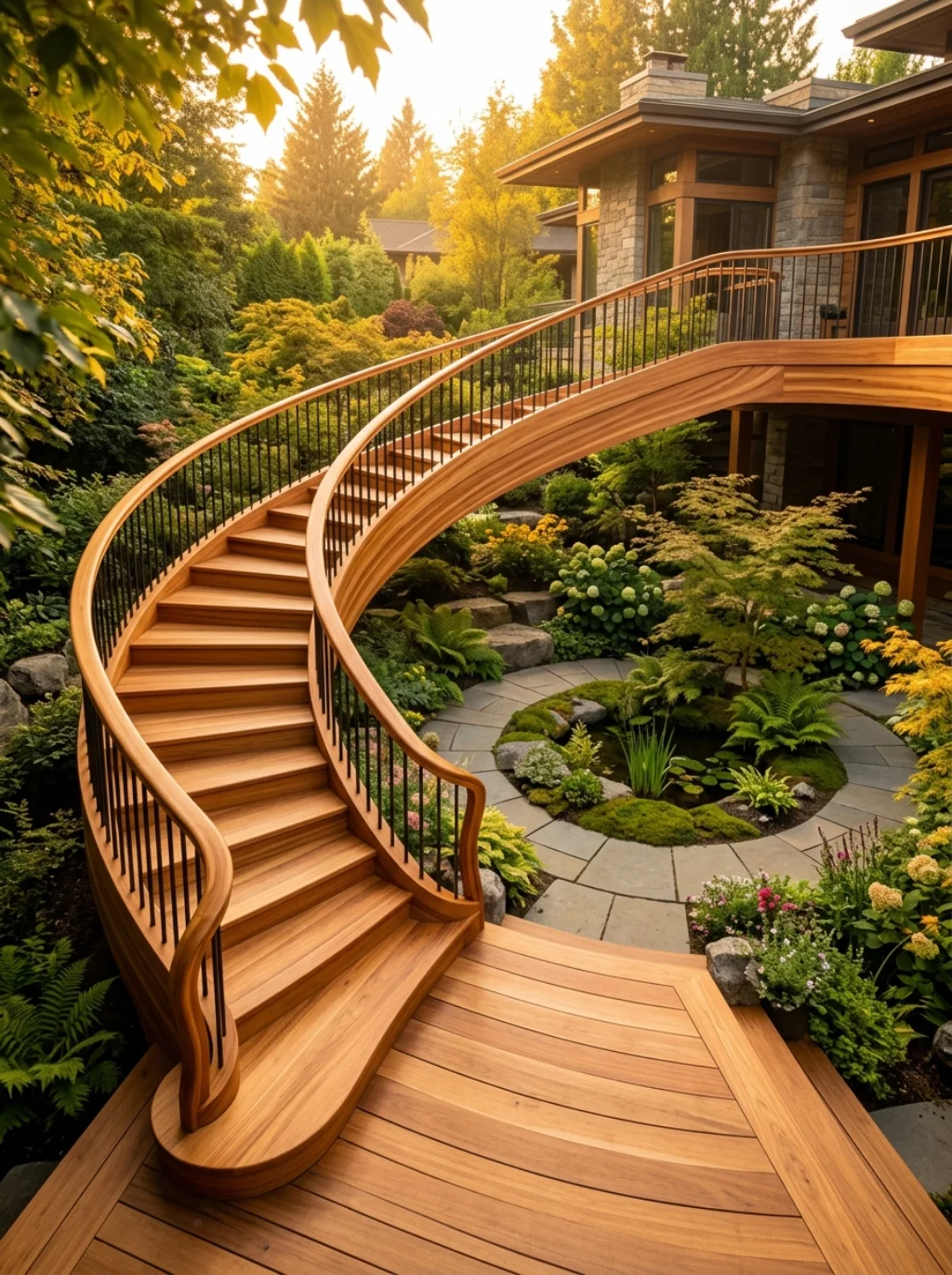 Curved Structures That Break Every Rule Straight Stairs Follow