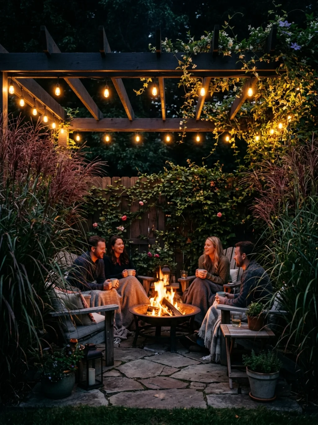 Fire Pit Landscaping Ideas That Make Privacy Feel Like a Design Feature