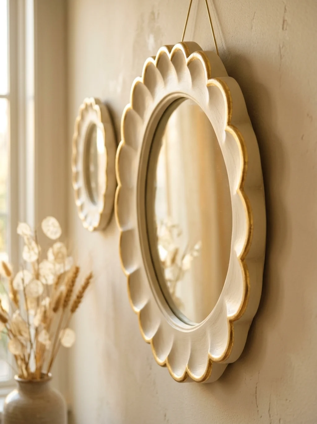 Scalloped Frames Add Playful Movement Where Straight Edges Feel Stiff