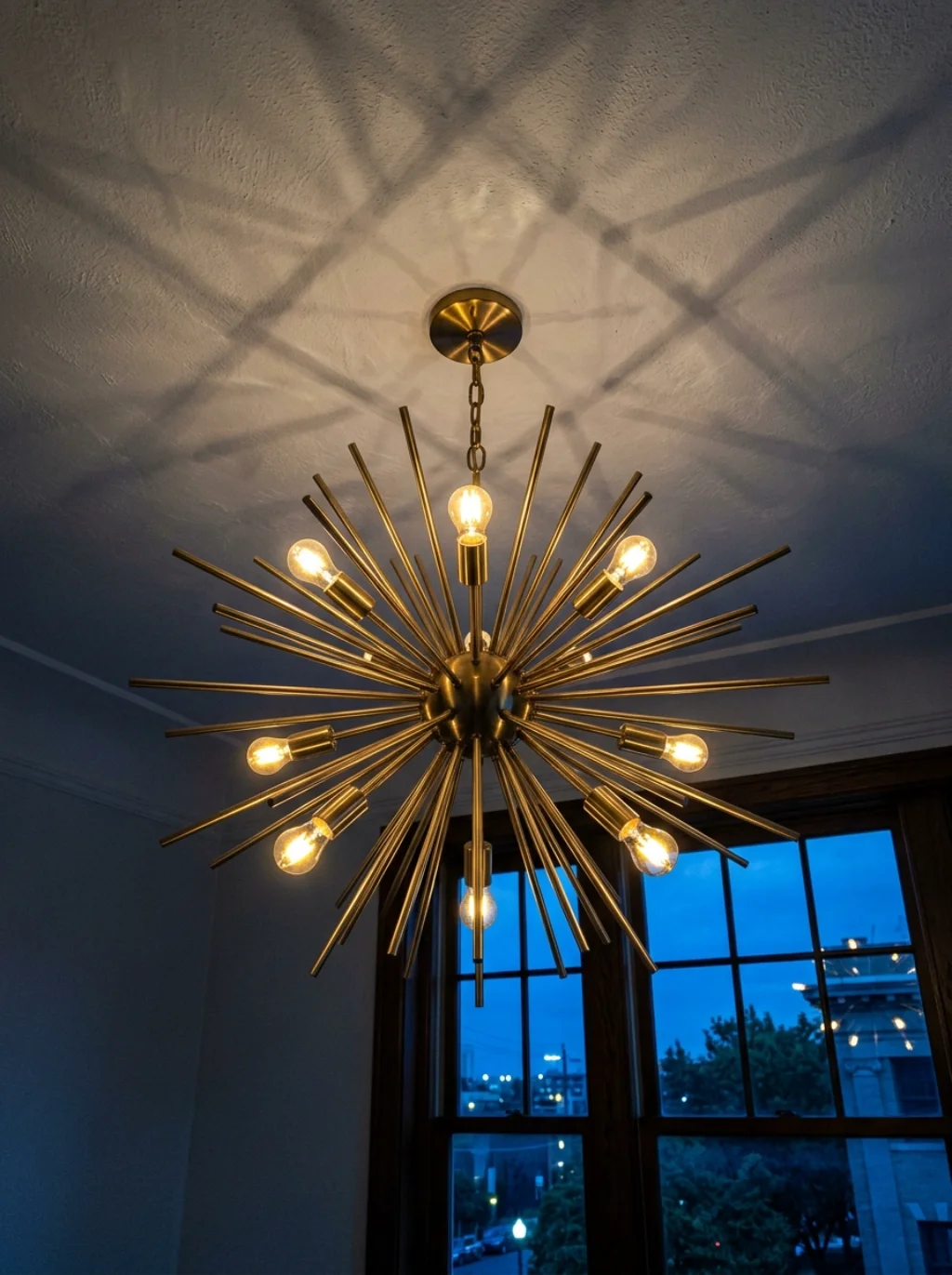 Sputnik Chandeliers Add Drama Where Builder Grade Fixtures Once Ruled