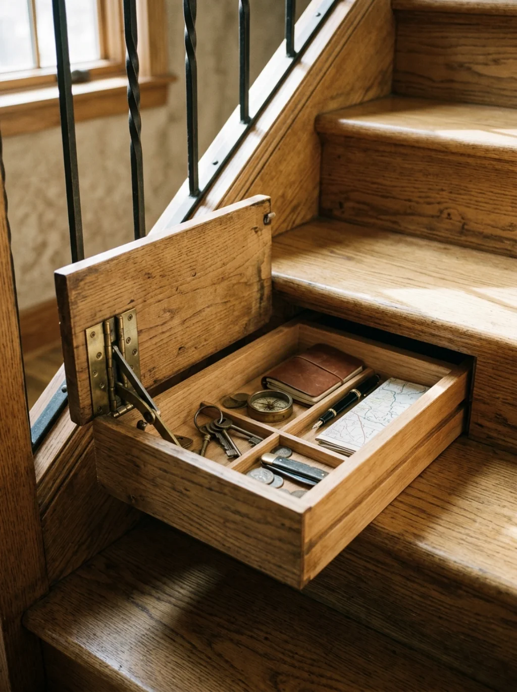 Step Drawers Steal Storage From a Space Nobody Thought Twice About