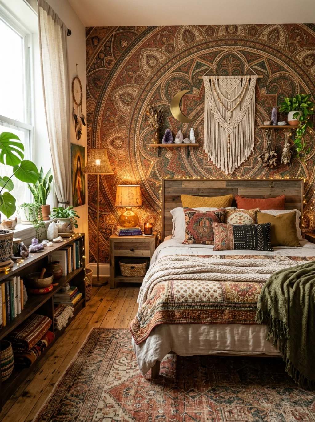 The Mandala Motif Quietly Taking Over Bohemian Interiors