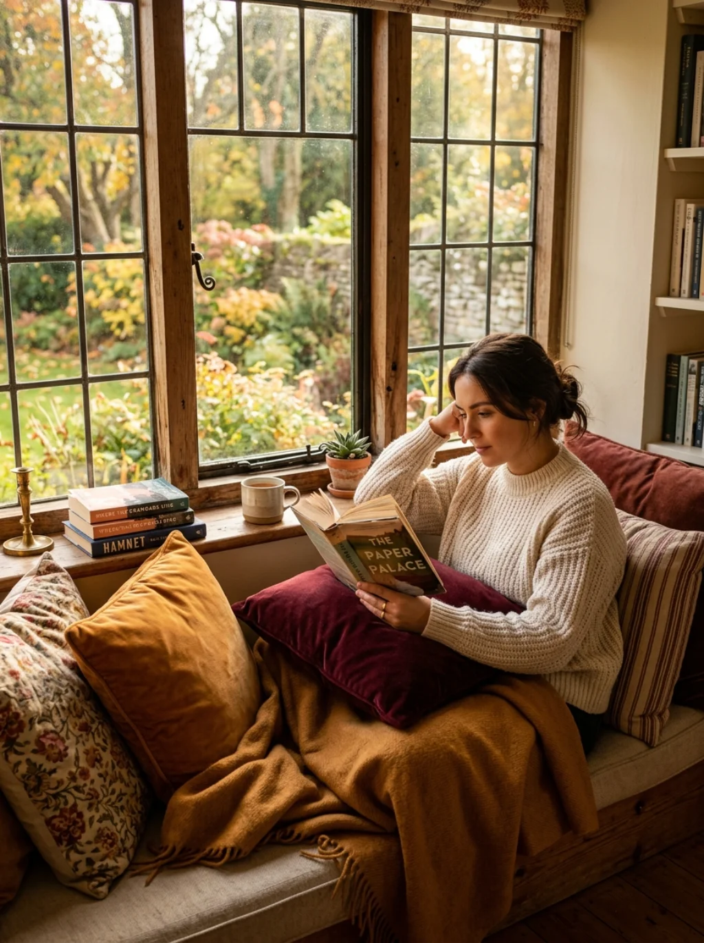 A Reading Nook Becomes the Room's Most Magical Corner