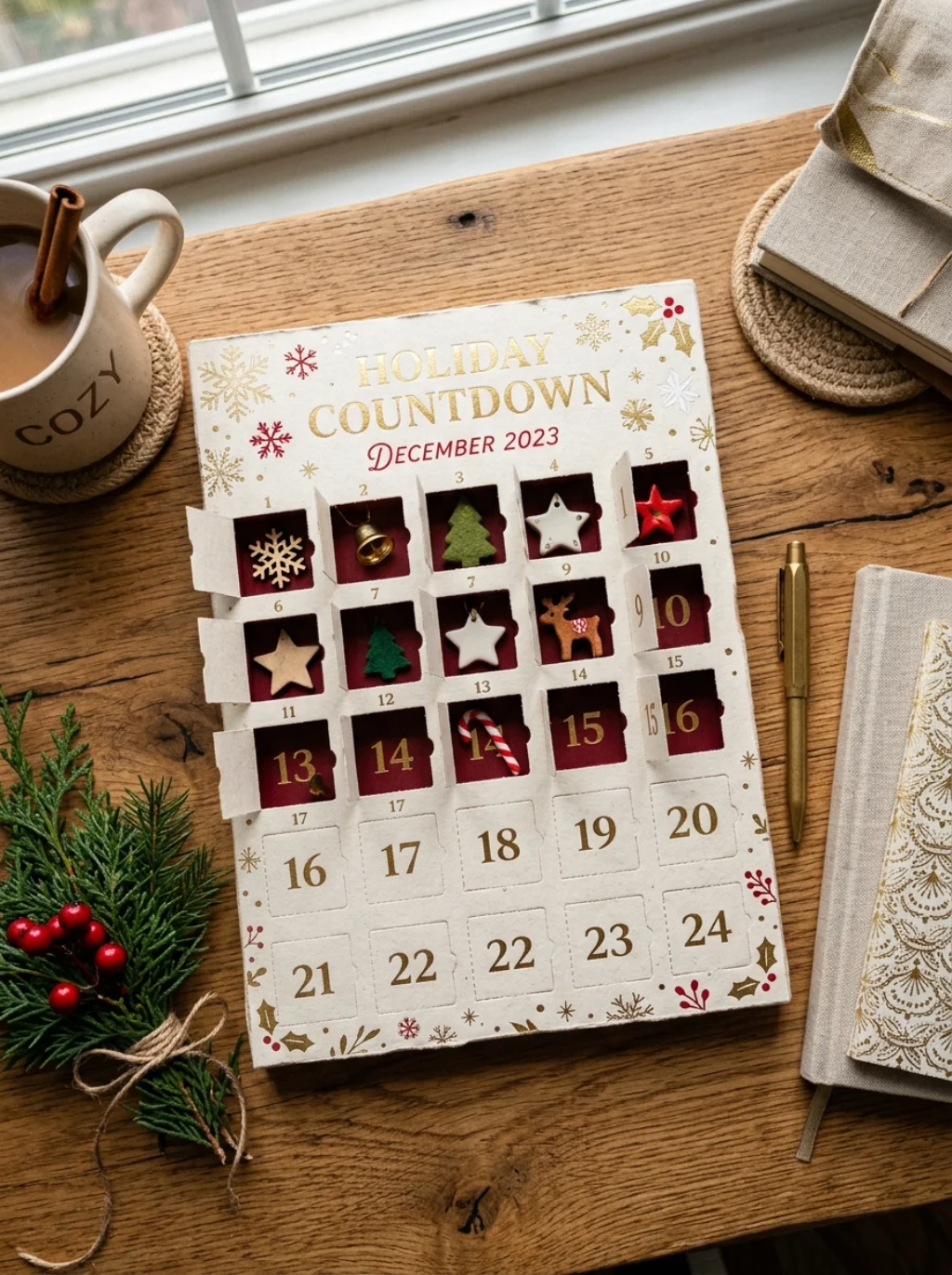 A Desk Calendar Becomes the Unexpected Star of Holiday Countdown Season