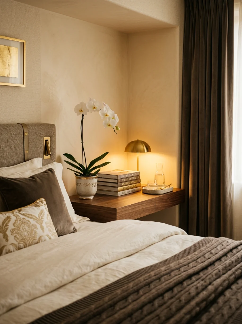 Bedroom Bookshelf Ideas Inspired by Boutique Hotel Suites