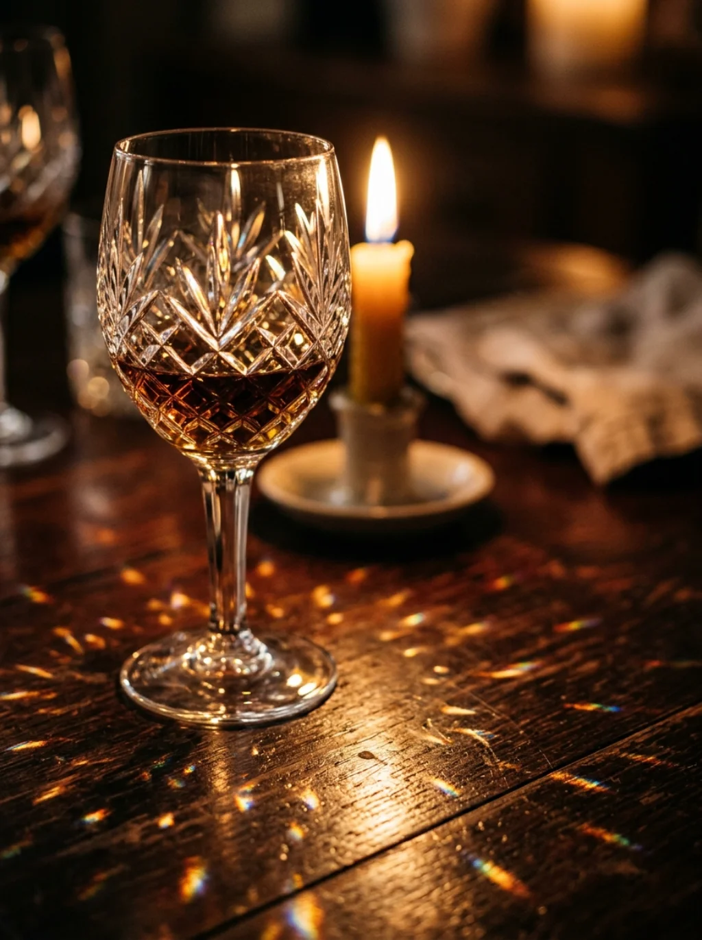Crystal Glassware Catches Light in a Way Nothing Else Can