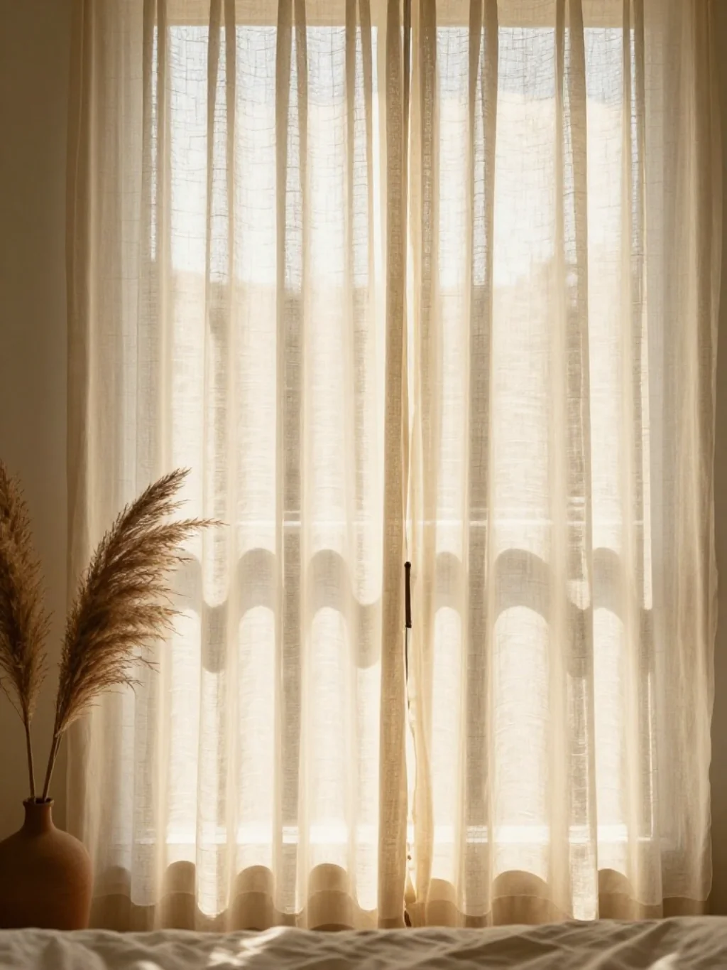 Sheer Boho Curtains That Make Natural Light Feel Like a Design Feature