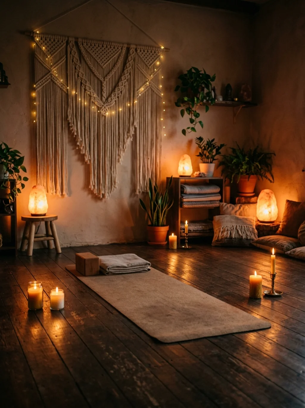 Himalayan Salt Lamps and Mood Lighting That Transforms Every Session